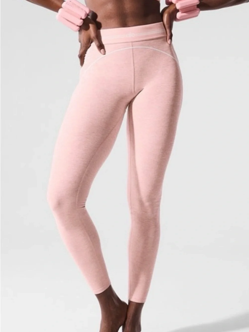 ALO Yoga Heart Throb leggings Pink High-Rise Size XS